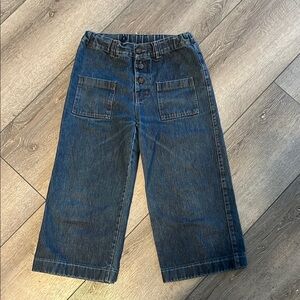 Tocoto Vintage wide leg crop jeans size 10